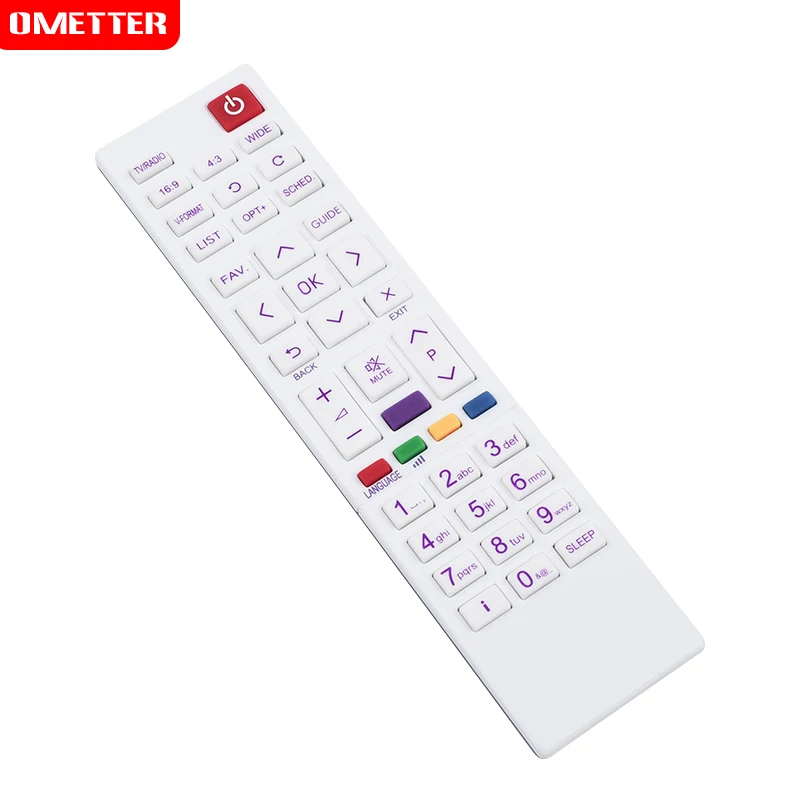 لجهاز التحكم عن بعد للتلفزيون Bein Sports باللون الأبيض/الأرجواني