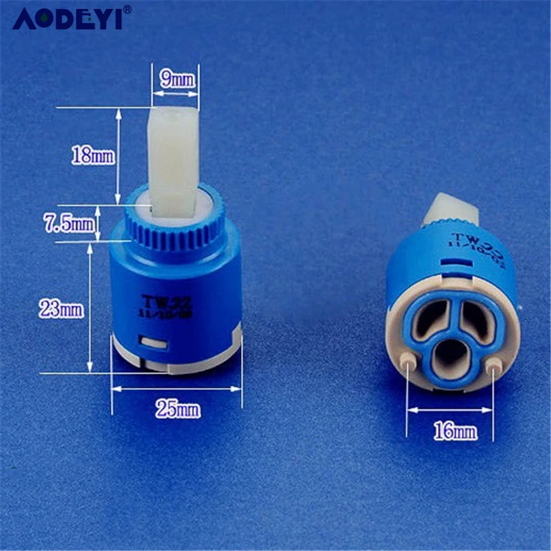 Faucet Ceramic Cartridge 25mm / 35mm / 40mm Mixer Hot&Cold Bath Accessories 11-005