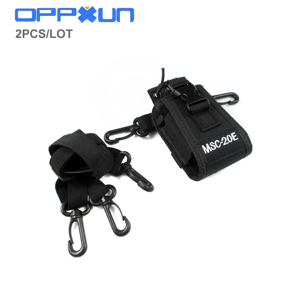 

OPPXUN MSC-20E Walkie talkie bag&Nylon Radio Case Holster for handheld Baofeng UV-5R B5 for Motorola GP340 GP328 GP68 Bag Case