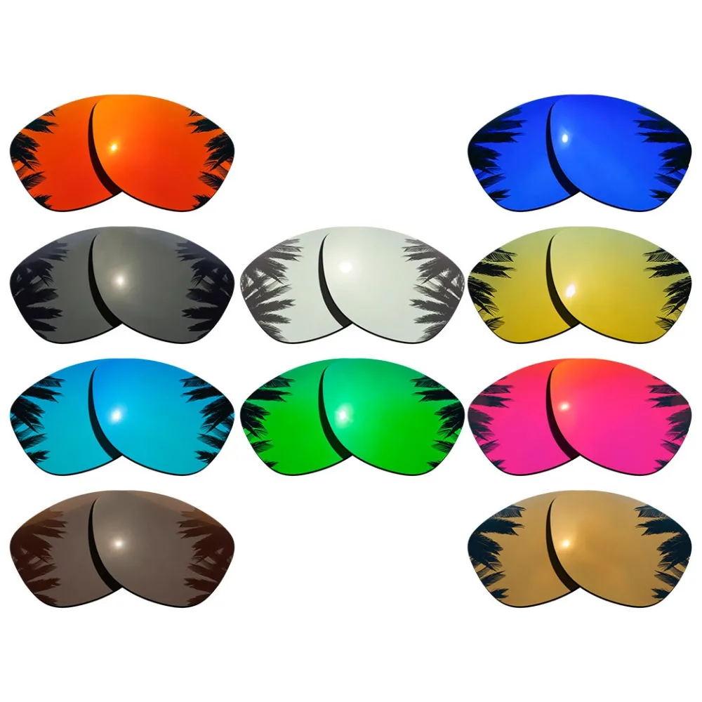 

Polarized Mirrored Coating Replacement Lenses for-Oakley Garage Rock Frame Multi-Colors