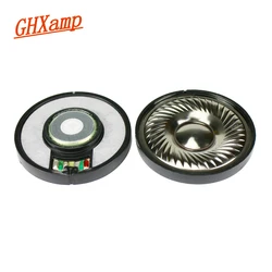 Ghxamp 50mm Headphone Speaker 32Ohm 110DB Hifi 2019 Monitor Earphone Loudspeaker N48 Neodymium Headphone Repair Parts 2pcs