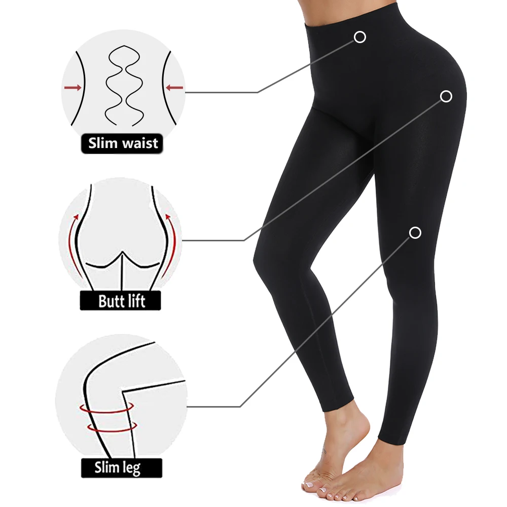 Tummy Control Panties High Waist Trainer Body Shaper Women Slimming Underwear Black Legging Modeling Tight Push up Slim Pants