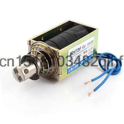 DC 12V 800g/10mm Open Frame Actuator Linear Push Pull Solenoid Electromagnet