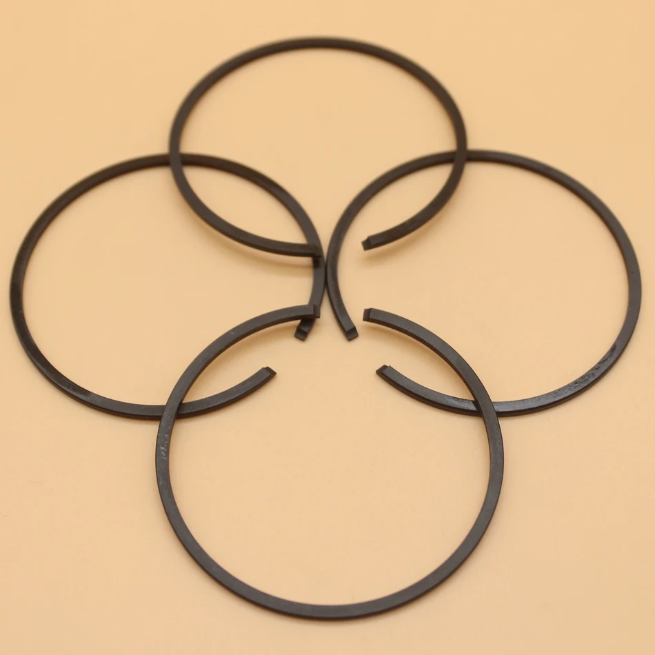 4 Cái/lốc Piston Nhẫn Bộ Husqvarna 61 262 261 265RX 165RX Jonsered 2065 2165 Xăng Cưa (48 Mm X 1.5 Mm)
