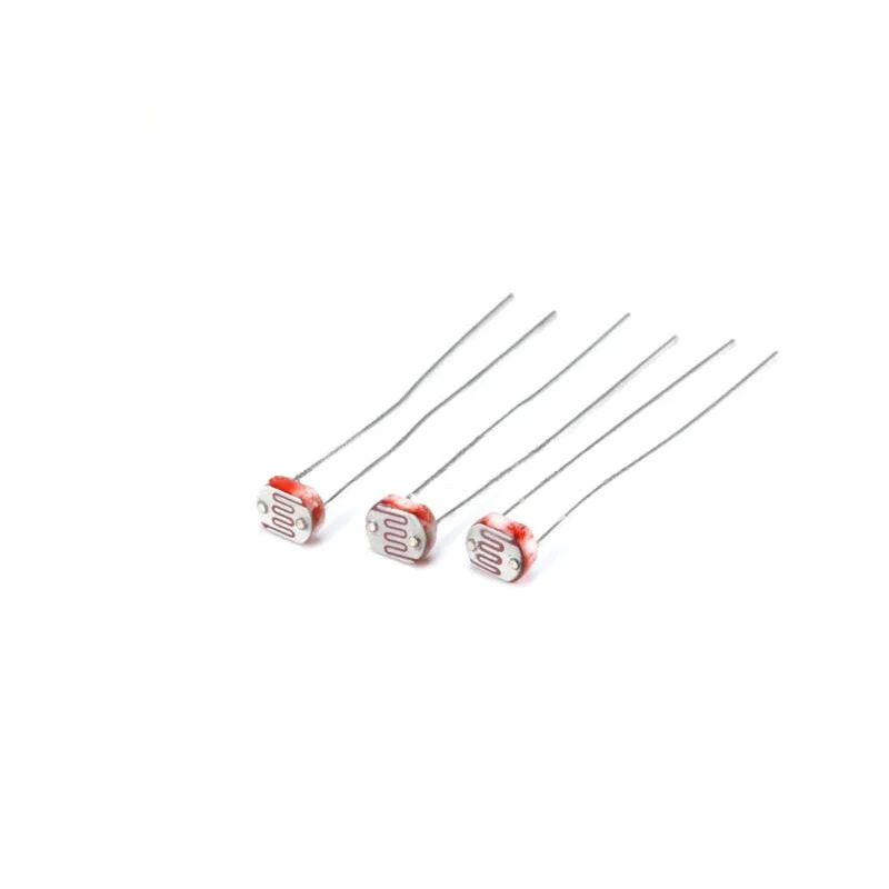 100pcs/lot Photoresistor 5528 Photoelectric Switching Element Photoelectric Detecting Element 5MM