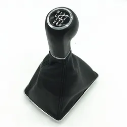 For OPEL ASTRA III H 1.6 VAUXHALL 2004 2005 2006 2007 2008 2009 2010 Car Styling 5 / 6 Speed Gear Lever Shift Knob Boot Cover