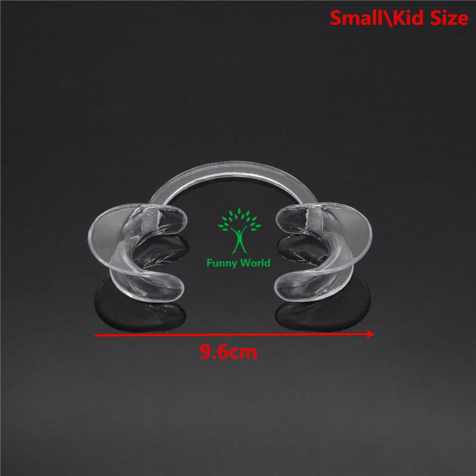 New Dental Oral Clinic Mouth Opener 10Pcs Small Cheek Lip Retractor C-Shape Transparent Opener