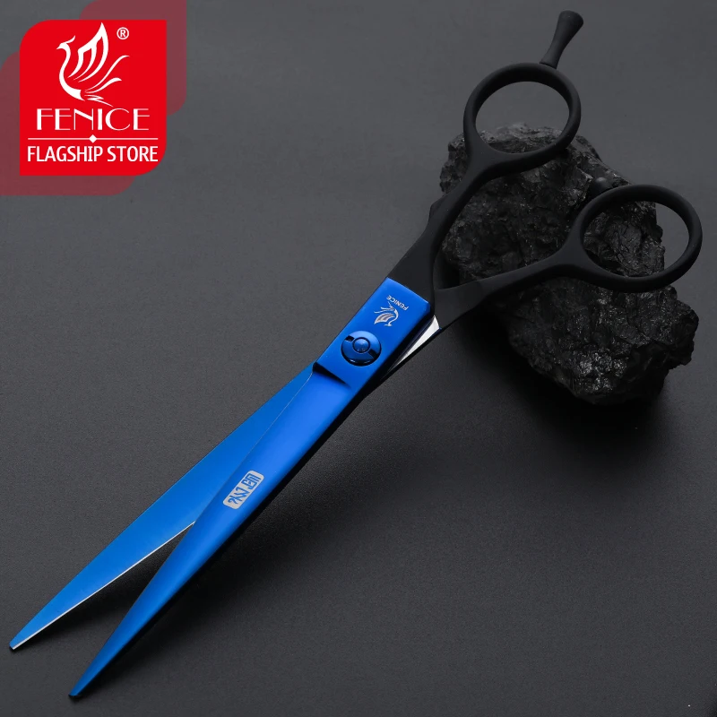 Imagem -02 - Fenice Professional Pet Dog Grooming Scissors Japão 440c Dog Shears Corte de Cabelo Tesoura Reta 7