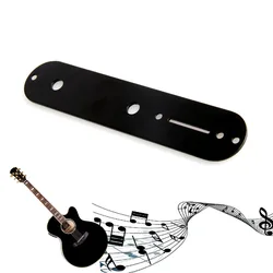 1PC Wonderful Quality Plated Control Plate  Telecaster Tele Electric Guitar Black Guitar Parts