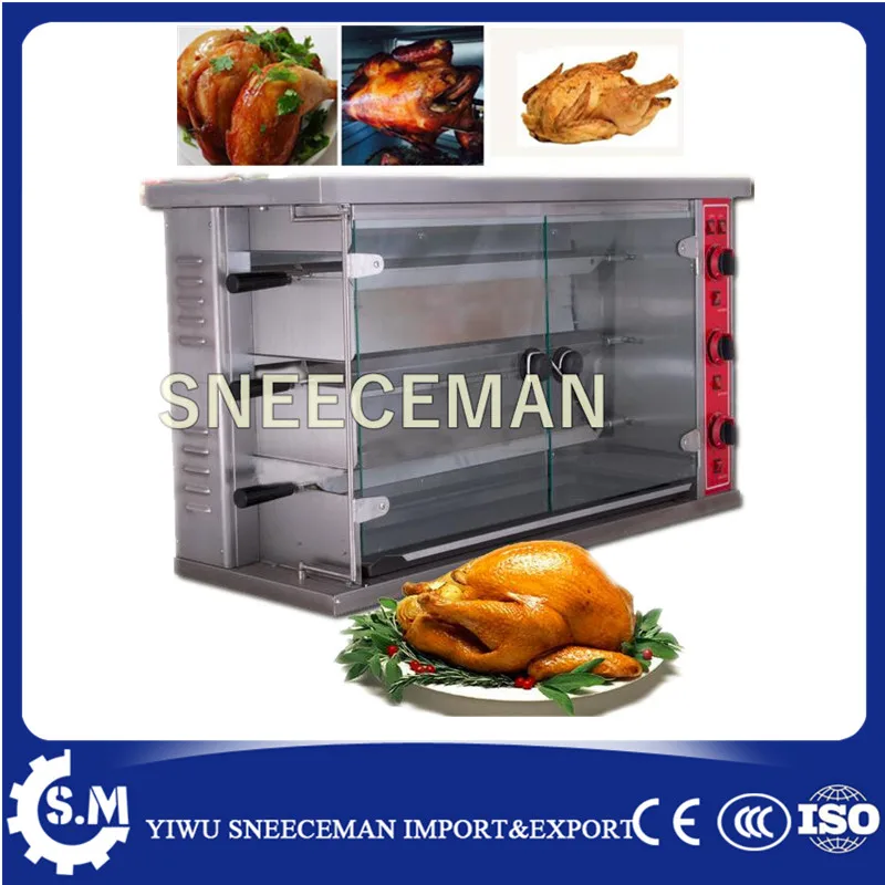 Industrial Glass door electric Stove with Grill and Rotary Oven For sale