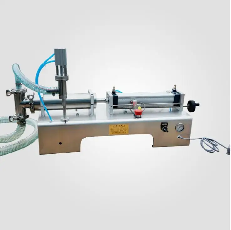 1 pcs 110/220V 50-500ML Semi automatic Pneumatic liquid filling machine filling shampoo perfume SS304,beverage packer