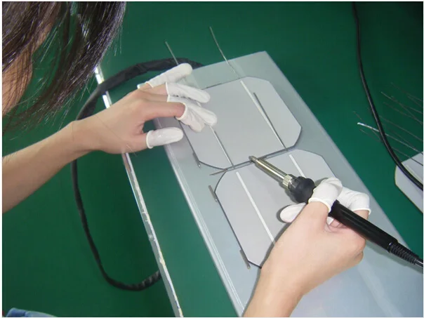 20m Tab Wire & 2m Sbarre Wire & 1pc flux pen & 20pcs anti-stastic dito culle FAI DA TE Mono Poli Sunpower celle solari pannello di saldatura