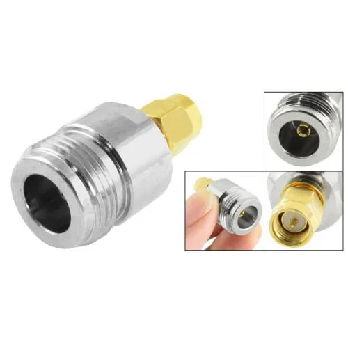 20pcs copper N jack pin Female to SMA Male plug pin RF COAXIAL straight connector