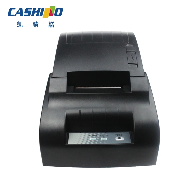 CASHINO 58mm RS232 USB thermal POS receipt printer desktop bill Barcode printer for kitchen CSN-58III