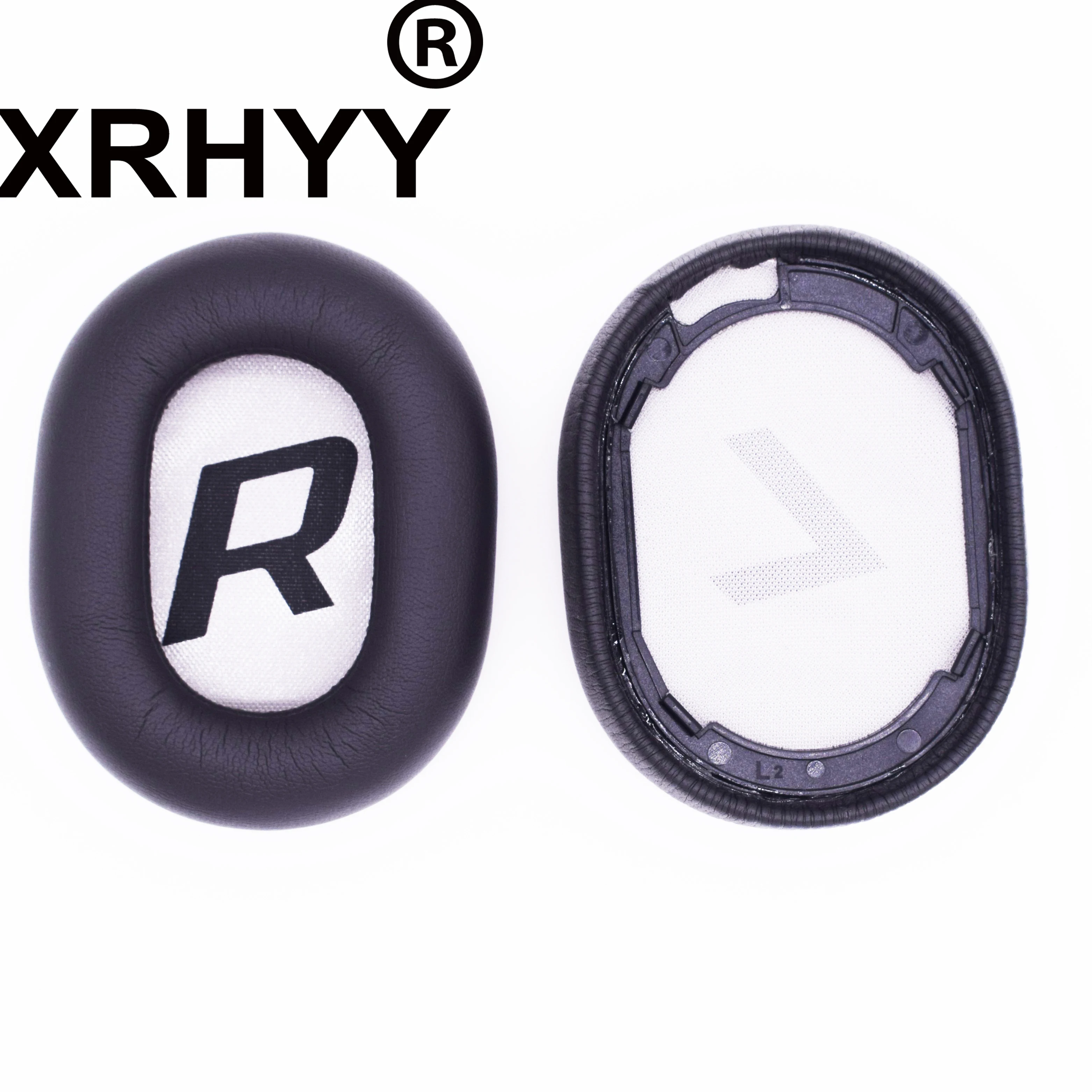 XRHYY-almohadillas de repuesto para auriculares Plantronics Voyager 8200 UC, color gris, espuma viscoelástica, cancelación de ruido