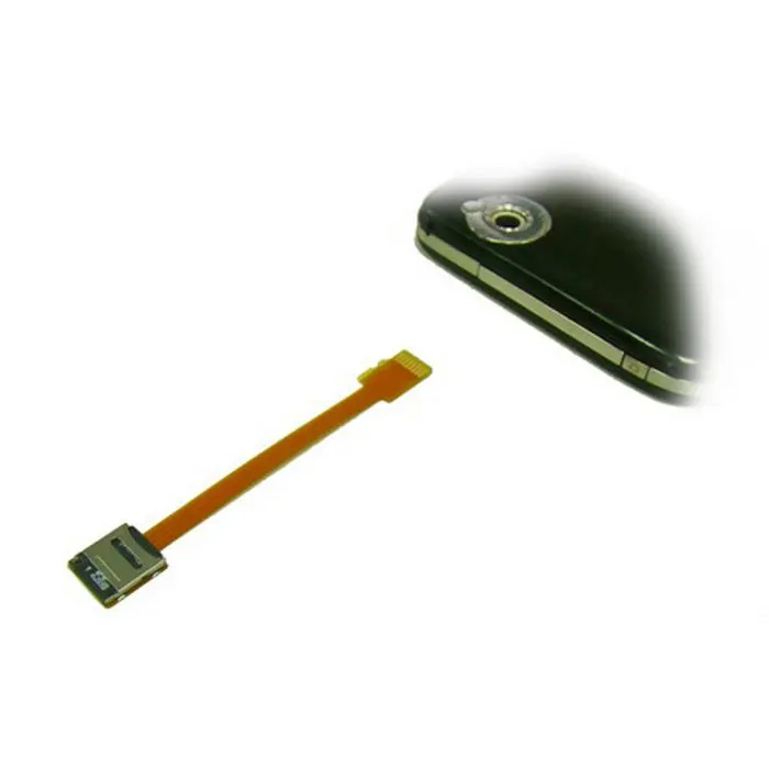 Kit de tarjeta de memoria Micro SD TF, extensión macho a hembra, extensor de Cable FPC plano suave, 10cm