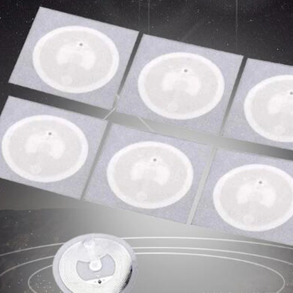 10 قطعة NFC رقاقة العلامات ملصق 13.56 ISO14443A Ntag 213 ل N X P NDEF NFC رقاقة Ntag213 RFID العلامة IC بطاقة الفكر