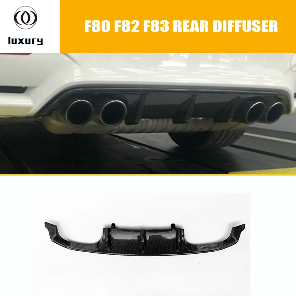 

MP Style Carbon Fiber Rear Bumper Diffuser for BMW F80 M3 F82 M4 Coupe & F83 M4 Convertible 14 - 20