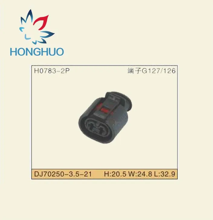 2 Pin Auto Sealed Plug Waterproof Sensor Connector Waterproof Female With Terminal 6N0 927 997 357 973 202