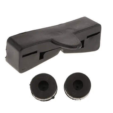 Posteriore del motociclo Serbatoio Carburante Gas Cuscino di Gomma Pad di Montaggio per Honda CG125 di Alta Qualità e di Lunga Durata Scossa di Gomma A Prova di Nero