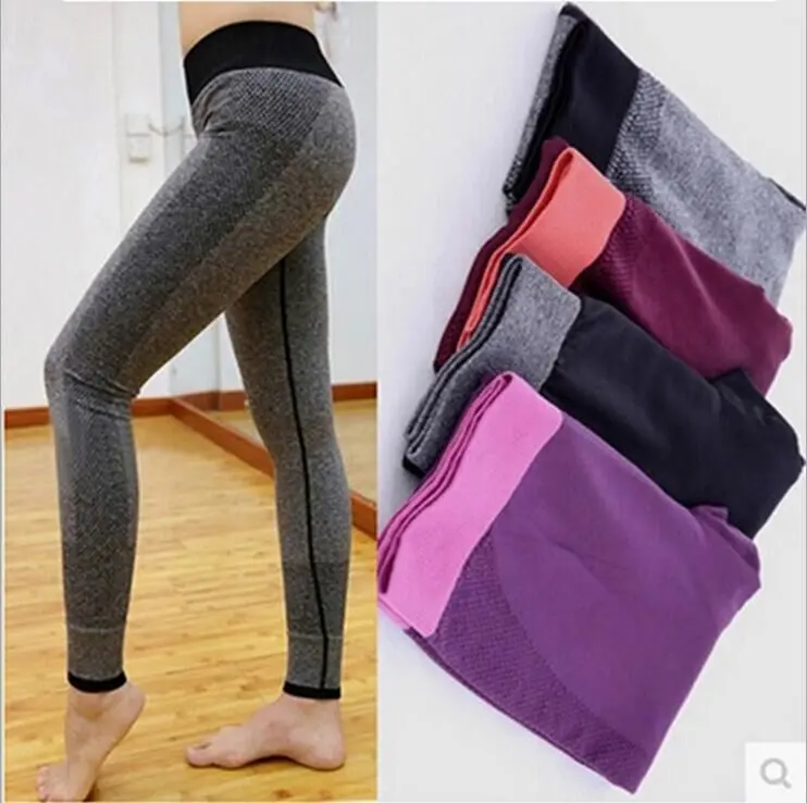 Quần Legging Thun Nữ Phiêu Lưu Thời Gian Thể Hình Tập Luyện Quần Áo Khô Nhanh Quần Legging Nữ