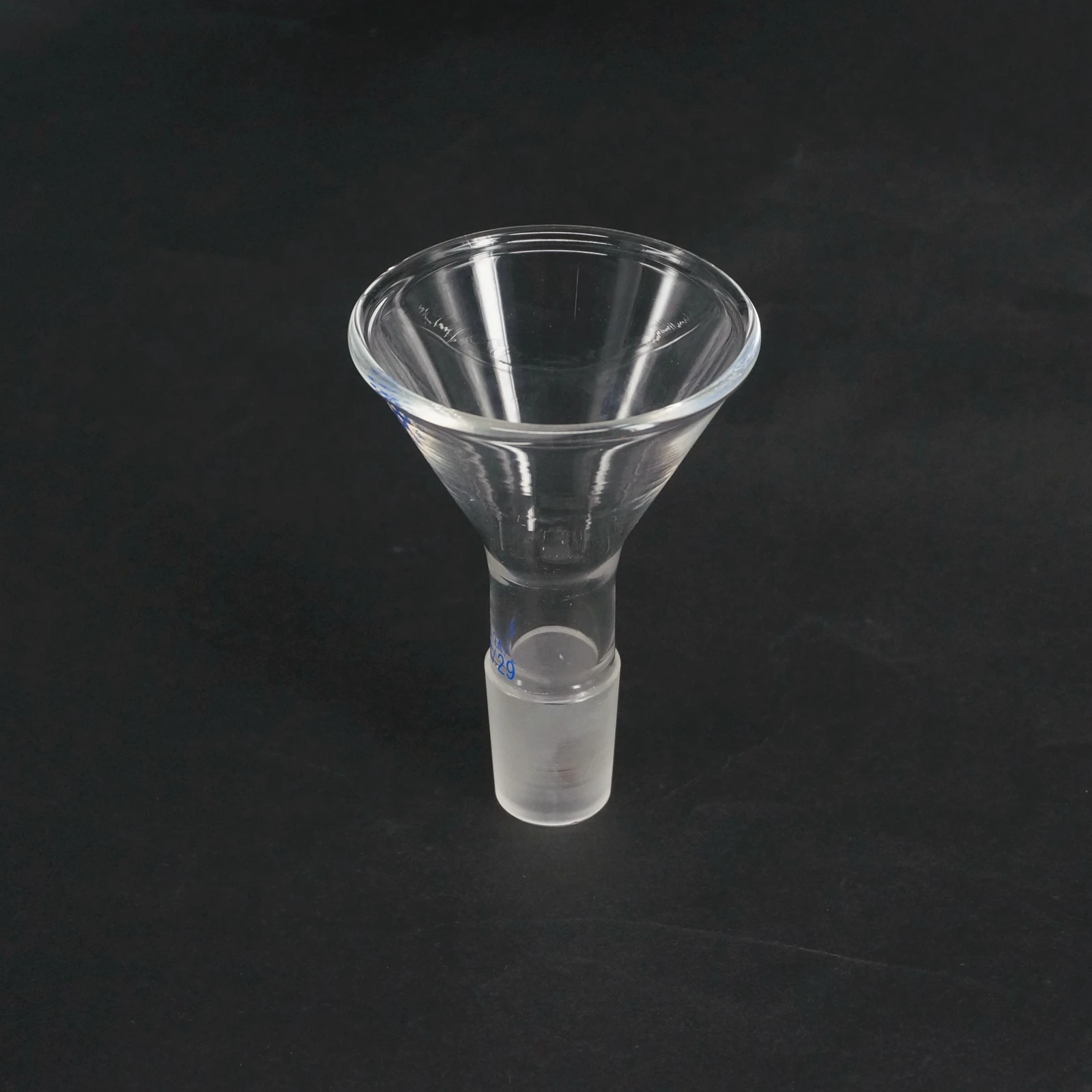 60/80/90/100mm Joint #14 #19 #24 #29 Lab Glass Powder Conical Funnel Teaching Labware