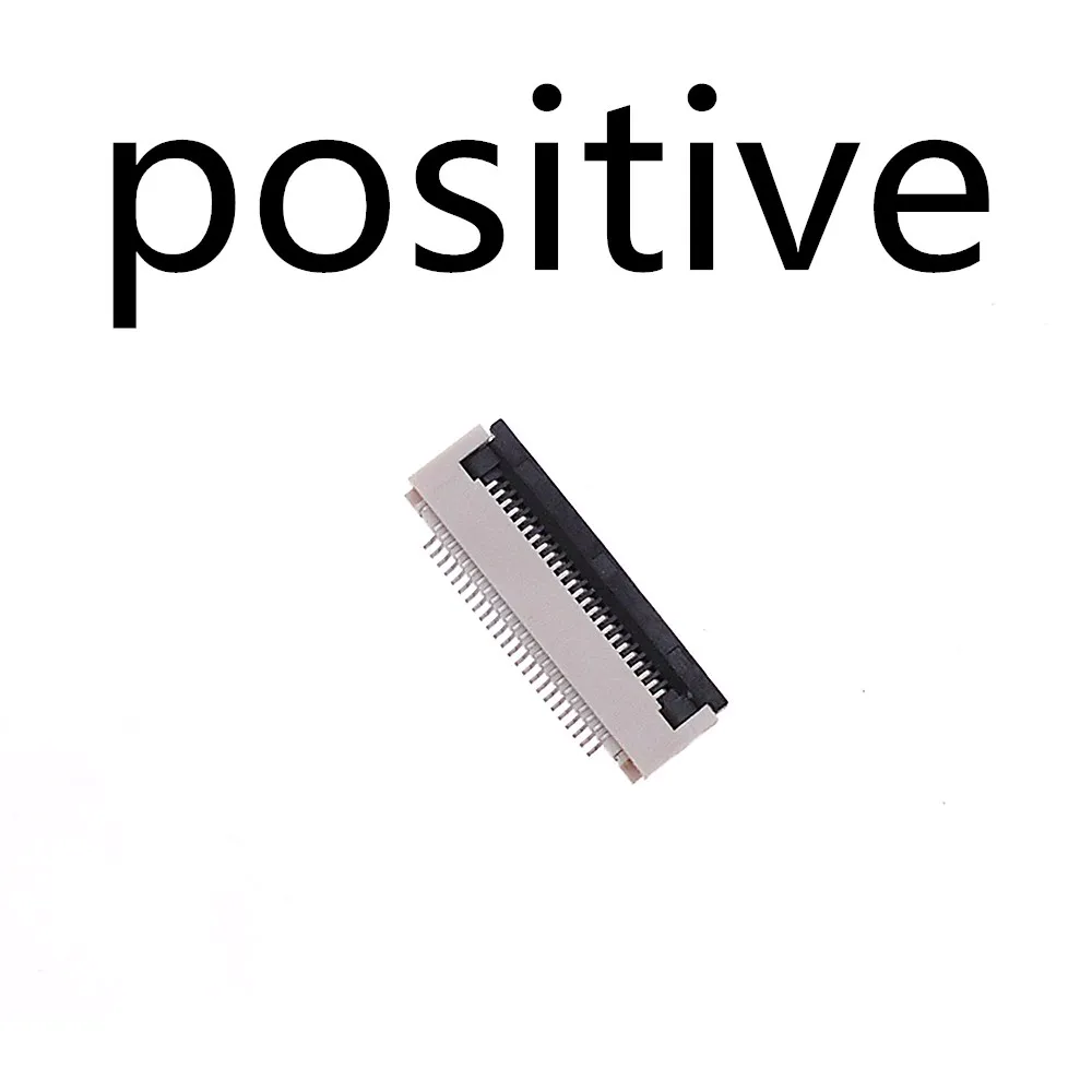 카메라 캐리어 FPC 커넥터, 0.5MM 피치 연결 24 핀 케이블 홀더 플립 커버