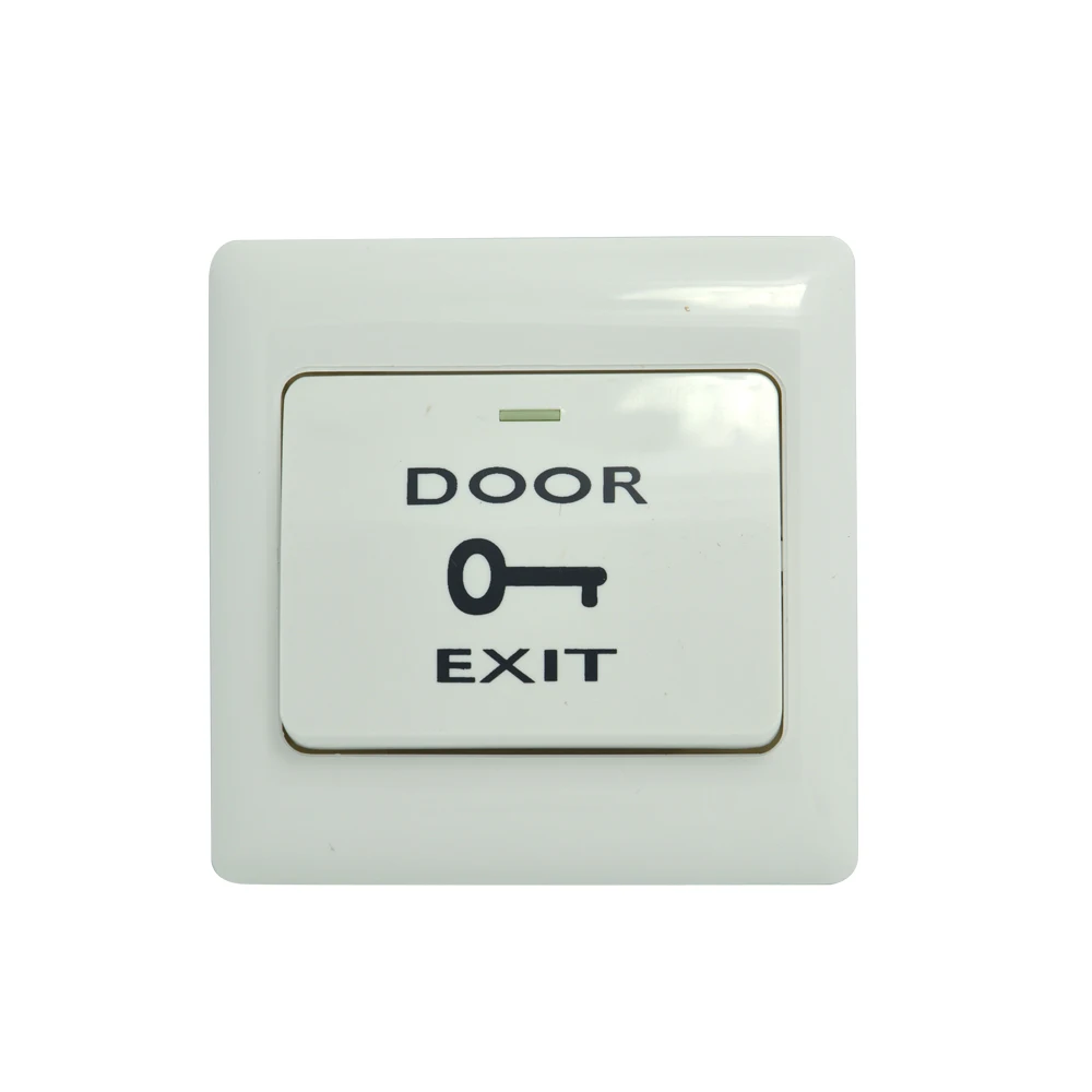 (10 PCS) Security panic switch access control system accessories switch push button automatically restroration door exit release
