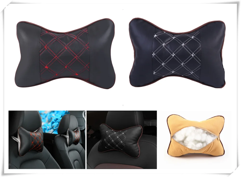 Auto safety pillow car headrest breathing seat head rest cushion for Volvo V60 S60 XC60 XC40 360c V90 V40