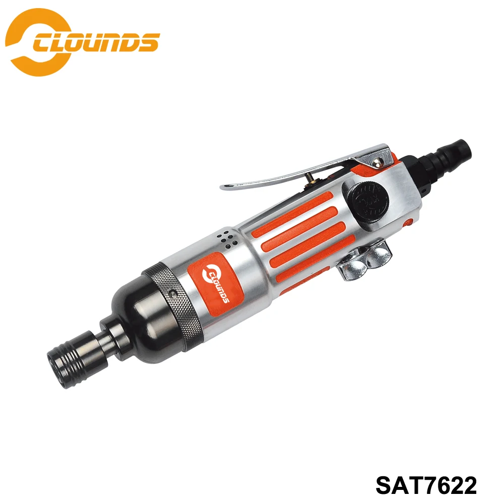 SAT7622 Power Screwdriver Air Screwdriver Handhold Air Straight Pneumatic Screwdriver 10000rpm Air Screwdriver