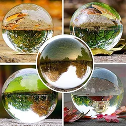 40mm K9 Clear Chandelier Lens Ball Crystal Glass Ball Crystal Ball Stand For Sphere Photography Decoration Home Decorative ball