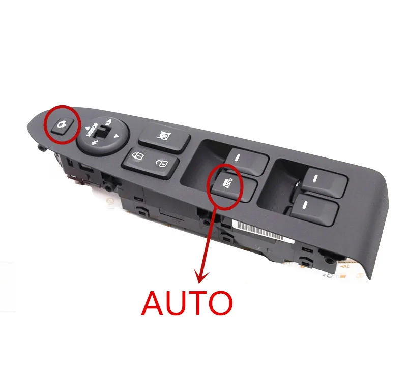 935703W400WK Front left side Window Main Switch button for kia Sportage 11-15 Door glass lift control switch LH 935703W300WK