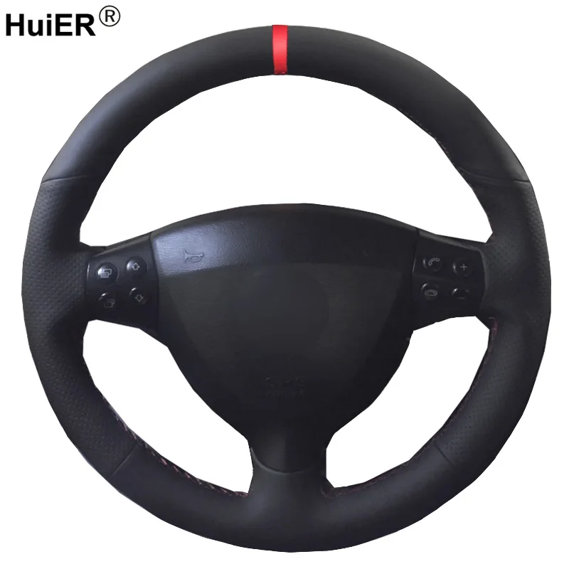 Hand Sewing Car Steering Wheel Cover Volant For Mercedes-Benz A-Class A160 A180 2004- 2010 2011 2012 E-CELL 2011 Funda Volante