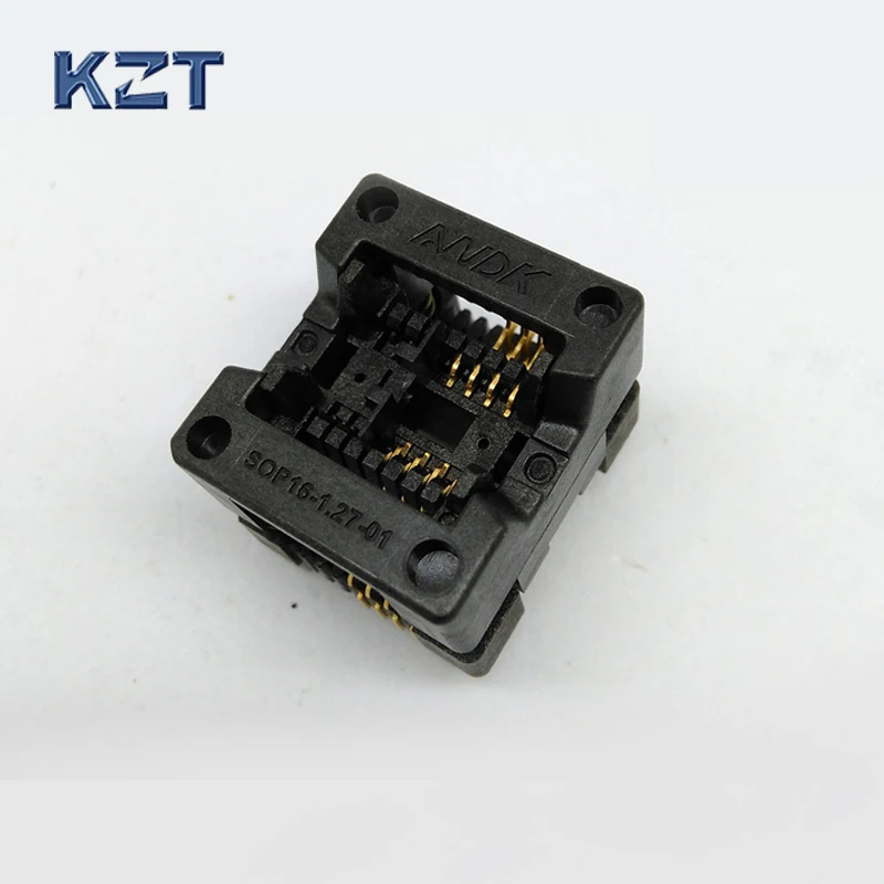 SOP8 150mil Pitch 1.27mm Burn in Socket SOP8 IC Body Width 3.9 mm Test Socket OTS-16-1.27-03 Programmer Adapter