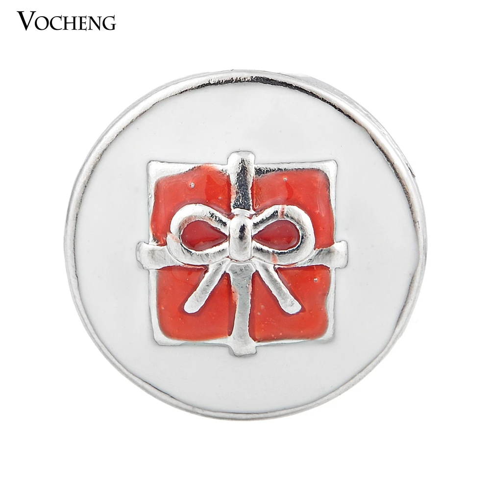 

Vocheng Snap Charms 18mm Christmas Gift 2 Colors Metal Button Jewelry Vn-870