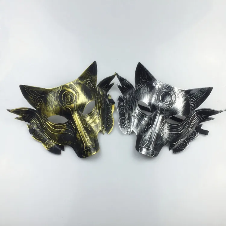 Scary Wolf Head Masks Masquerade Costume Halloween Party Masks Creepy Animal Mask For Adult Cosplay Prop lin3119