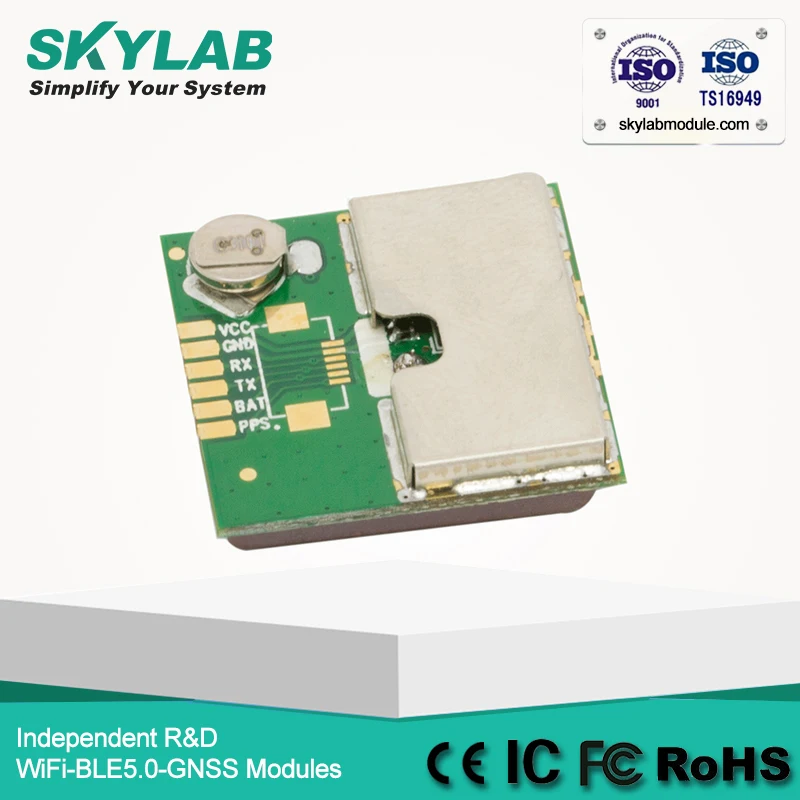 SKYLAB SKM52 L1 frequency band C/A code MT3337 Low Power GPS Module for Vehicle Tracking