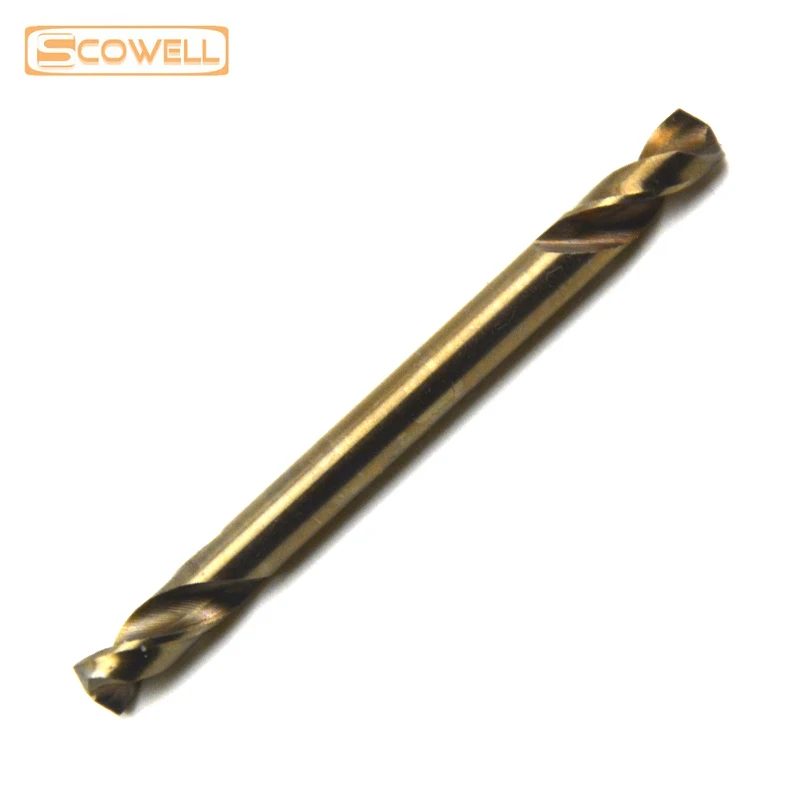 HSS Cobalt M35 Double Ended Spiral Torsion Drill DIY Tools Two Heads Jobber Twist Drilling Bits 3mm,3.2mm,3.5mm4mm4.2mm,4.5mm5mm