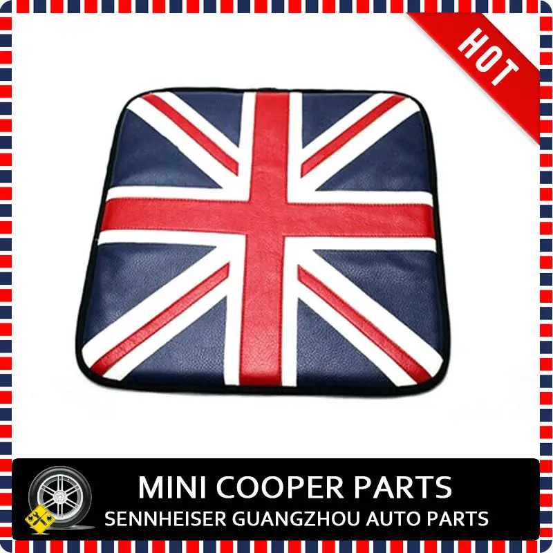 Brand New Leather Material UV Protected Union Jack Style Seat Cover Cushion For mini cooper R55 R56 R57 R58 R59 R60 (2 Pcs/Set)