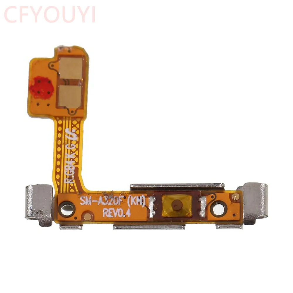 10pcs/lot For Samsung Galaxy A3 2017 A320 A320F Power On/Off Flex Cable Replacement