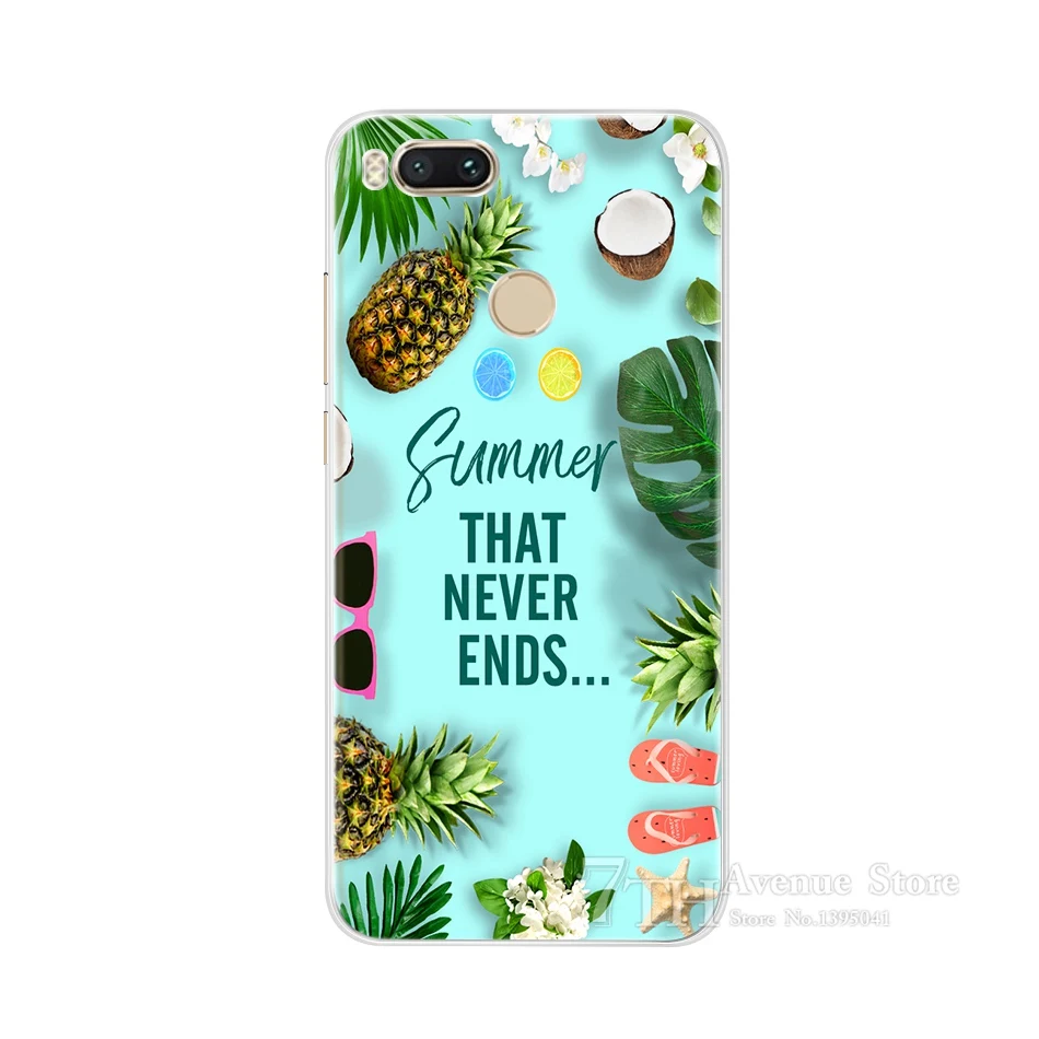 For Xiaomi Mi A1 Case Printed For Xaiomi Mi A1 TPU Case For Xiaomi Mi 5X Soft Silicone Back Cover