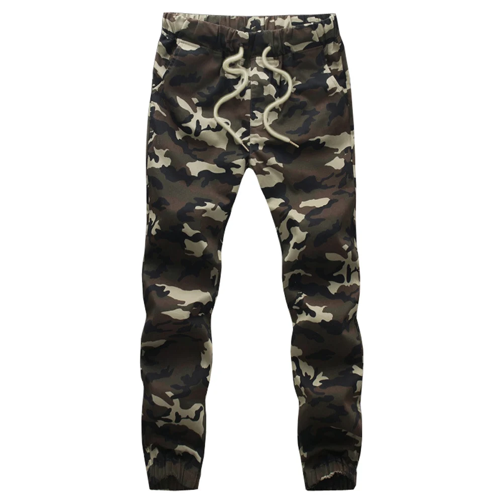 

M-5X 2024 Mens Jogger Autumn Pencil Harem Pants Men Camouflage Military Pants Loose Comfortable Cargo Trousers Camo Joggers