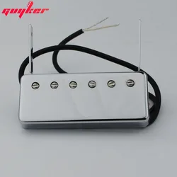 Guitar Single Coil Neck Pickups Replacement Parts for Floating Jazz Johnny Smith Style Electric Guitar Chrome