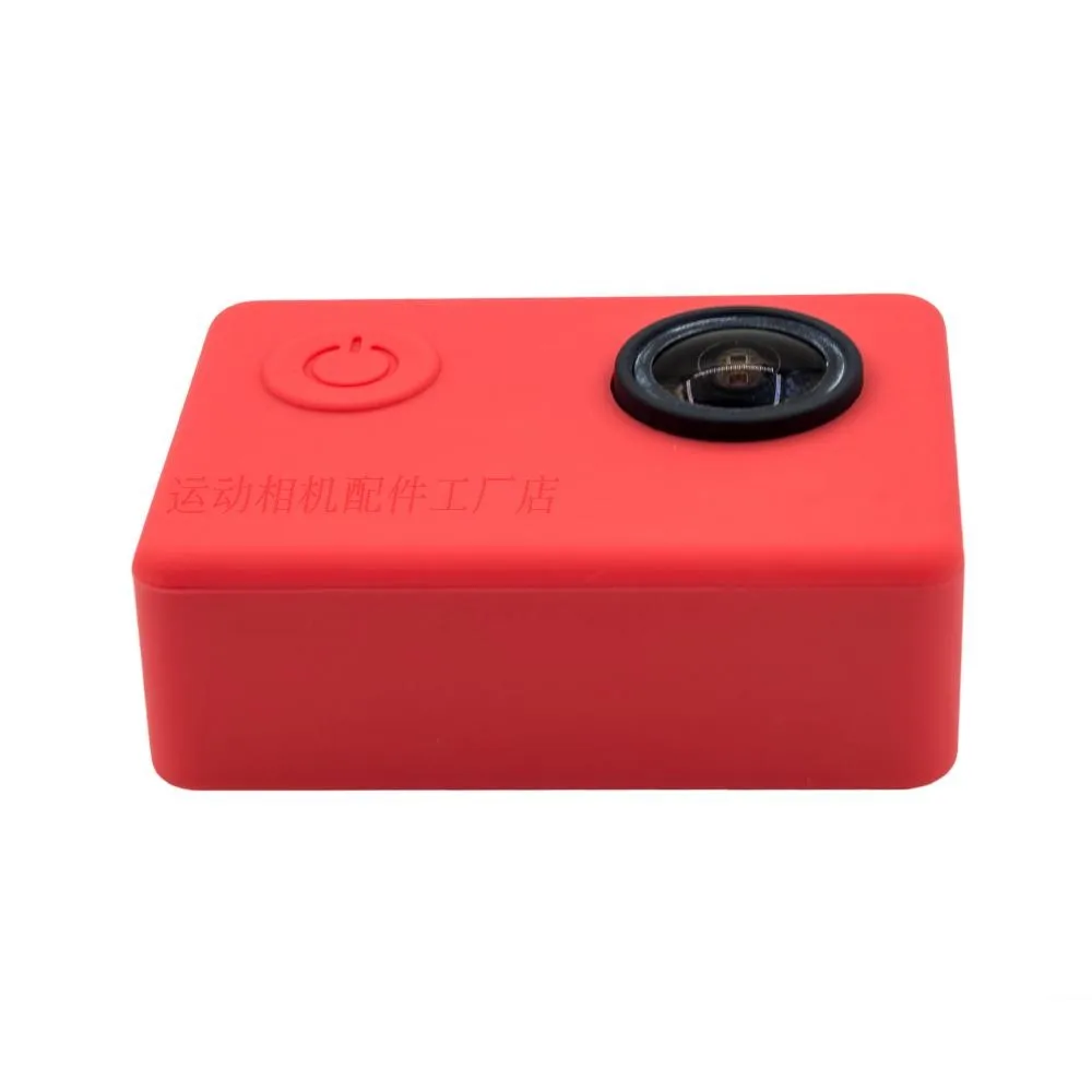 Clownfish Soft Silicone Camera Protective Case Bag for SJCAM SJ4000/SJ5000 SJ7000 C30 EKEN H9 Lens Cap lens Cover Action Camera