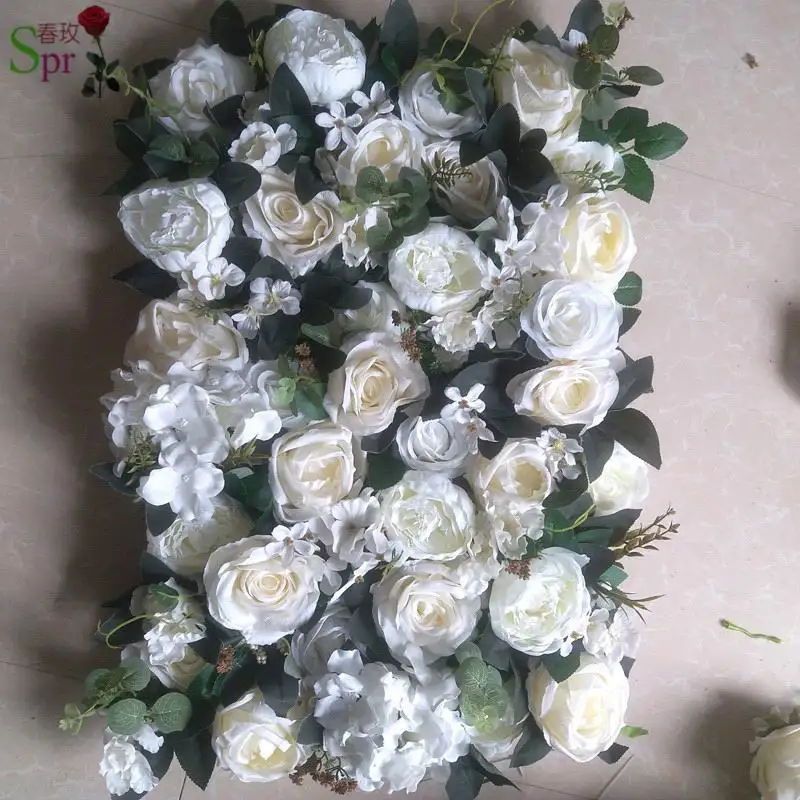 

SPR wedding flower wall party event occasion backdrop decorative artificial flower table runner arch floral