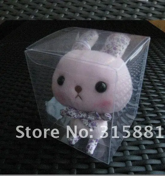 5x5x5 cm Cheap PVC Clear Packaging Gift Box Fruit Cosmetics Candy  Cake Container Free Shipping