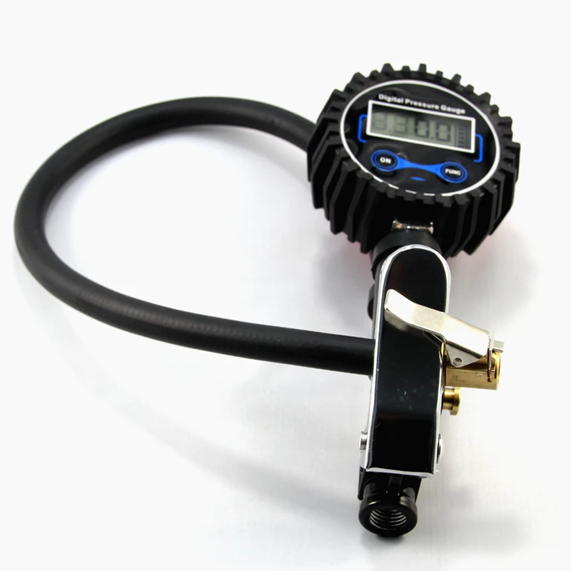 Digital Car Tire Air Pressure Inflator Gauge LCD Display Backlight Vehicle Tester Inflation Monitoring Tire Inflating Gun