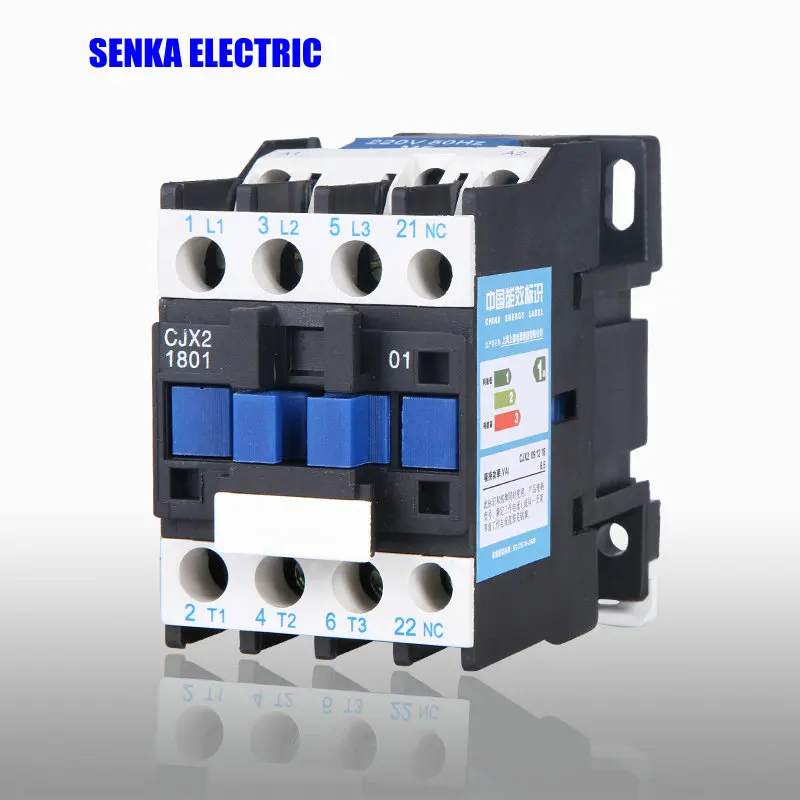 

18A 3P+NC CJX2-1801 AC Contactor LC1-1801 380V 220V 110V 36V 24V