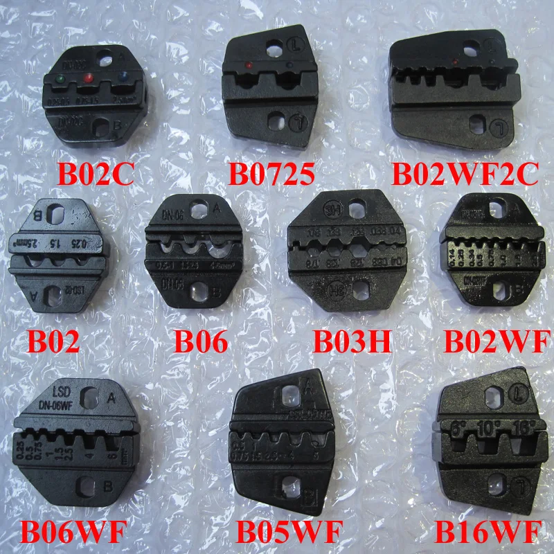 Do zaciskania die set, do zaciskania umiera dla DN, HS, seria L ręcznie narzędzie do zaciskania i DN-K02C połączenie narzędzie do zaciskania zestaw ($2.69/szt)
