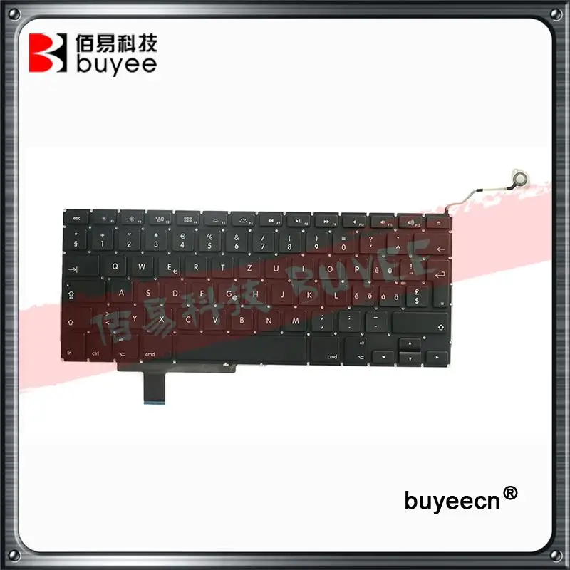 

Новый ноутбук 17 дюймов A1297 Швейцария клавиатура 2009 2010 2011 год для Macbook Pro A1297 клавиатура швейцарская замена